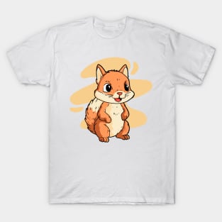 Squirrel Illustration Hand drawn T-Shirt